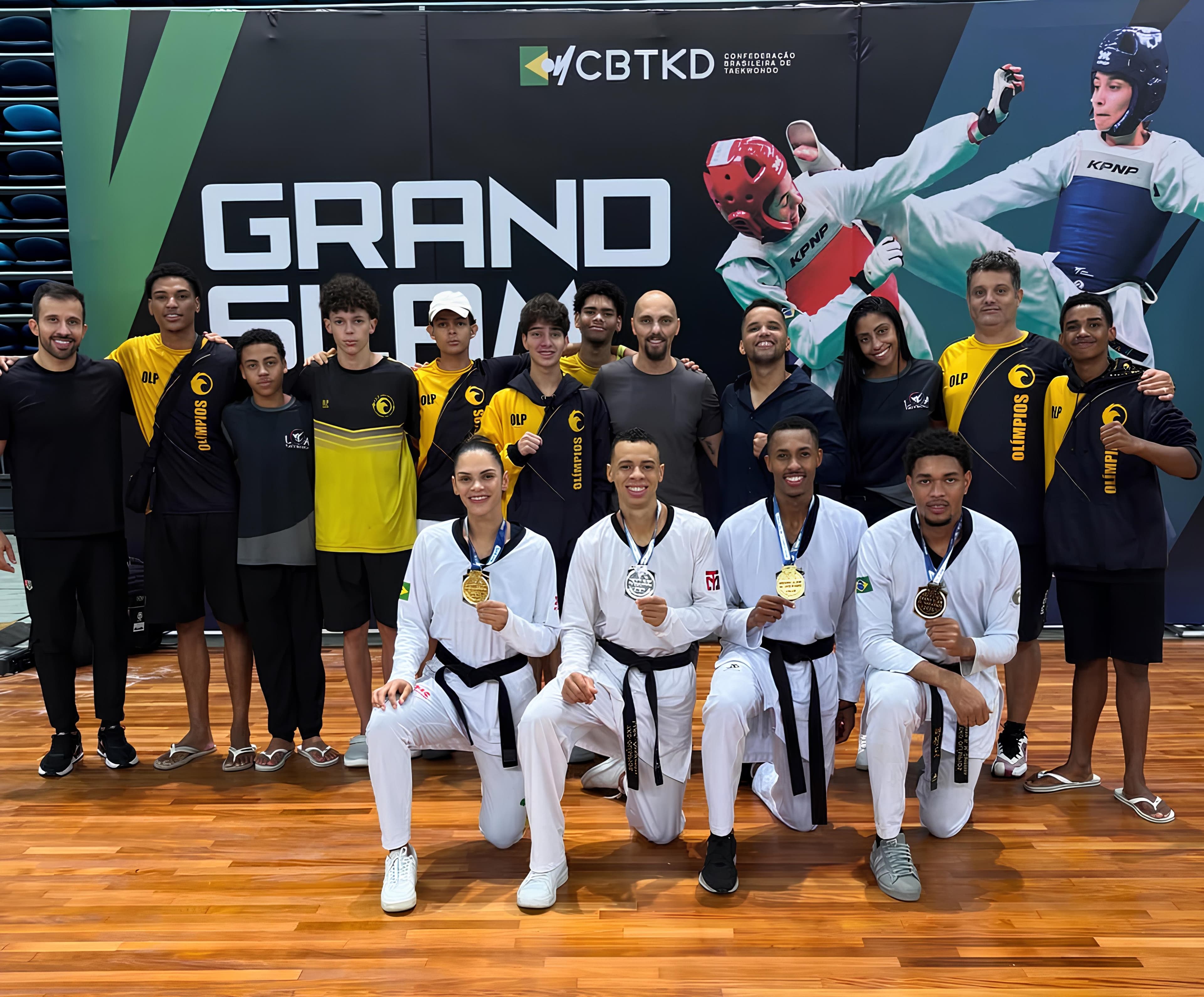 Equipe TKD Olímpios no Grand Slam 2025