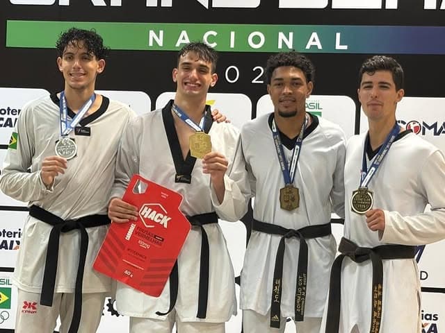 Pódio no Grand Slam Nacional